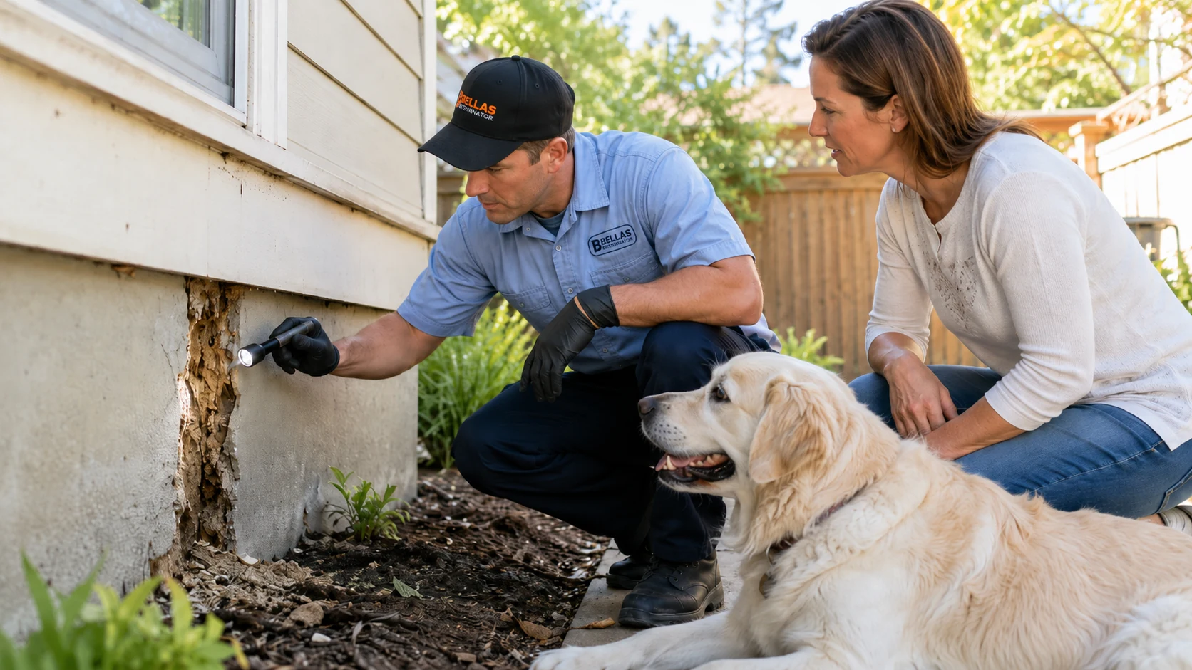 Are termites dangerous to pets in Glendora