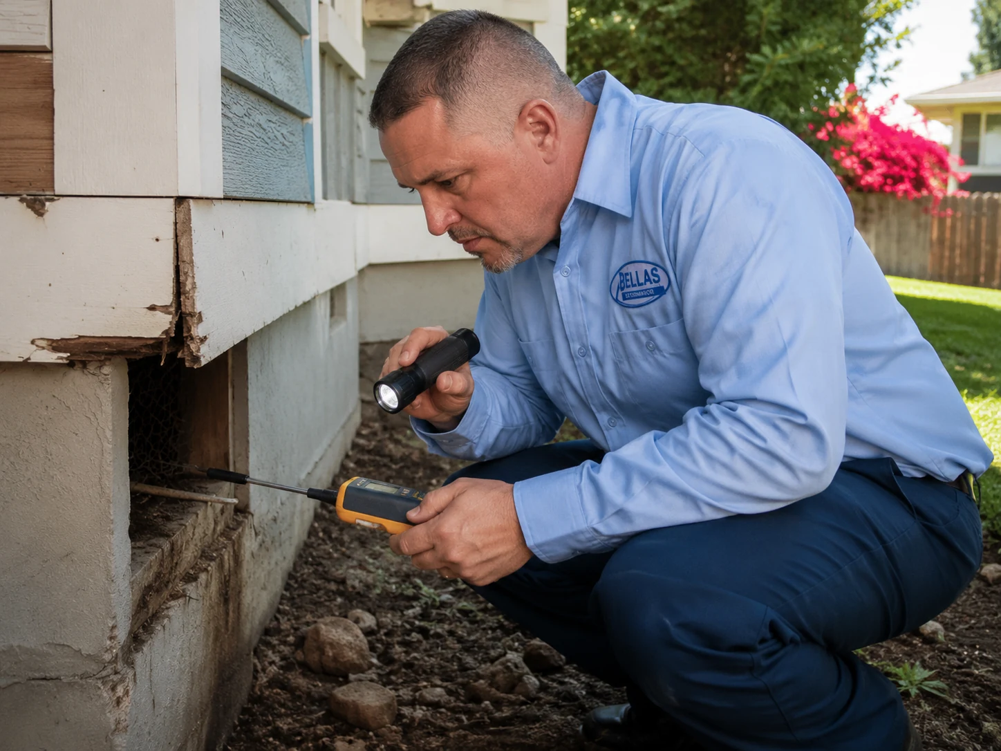 Professional termite inspection confirmation in Glendora