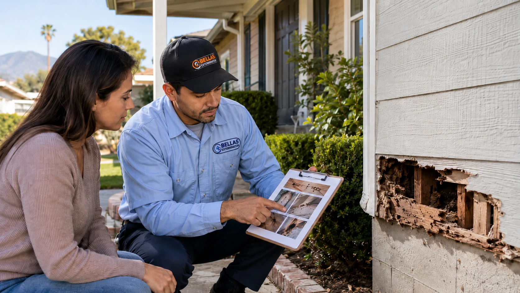 How termite damage affects home value in Glendora